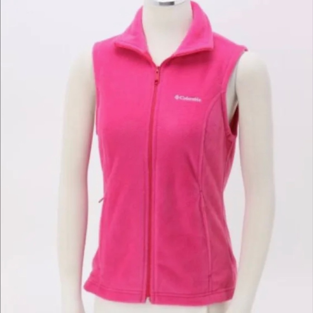 Pink Columbia pink vest